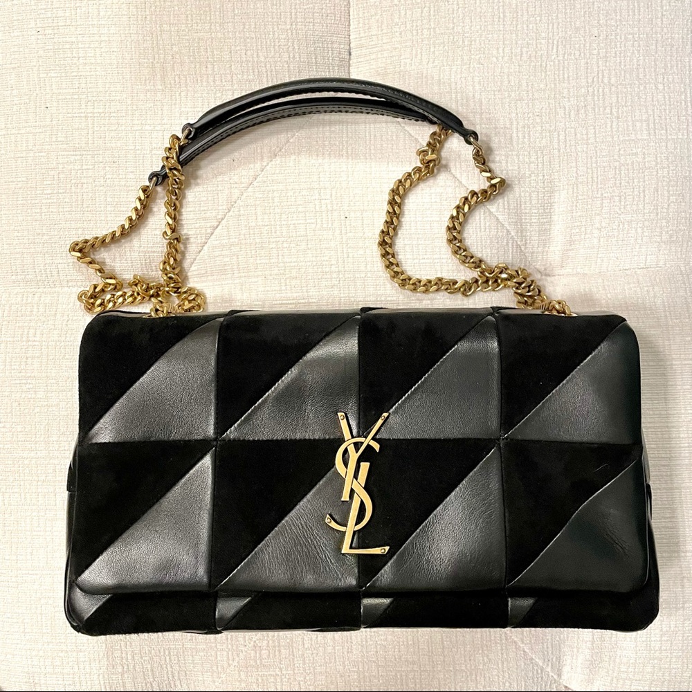 Saint Laurent Medium Jamie Leather&Suede Bag